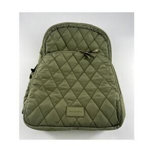Vera Bradley Backpack Ultralight Large Bag School College Green Sage New